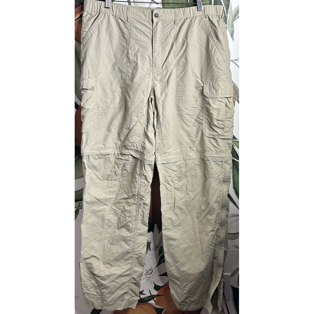REI Co-op Sahara Convertible Hiking Pants Mens XL Outdoor Cargo Zip Off Trail